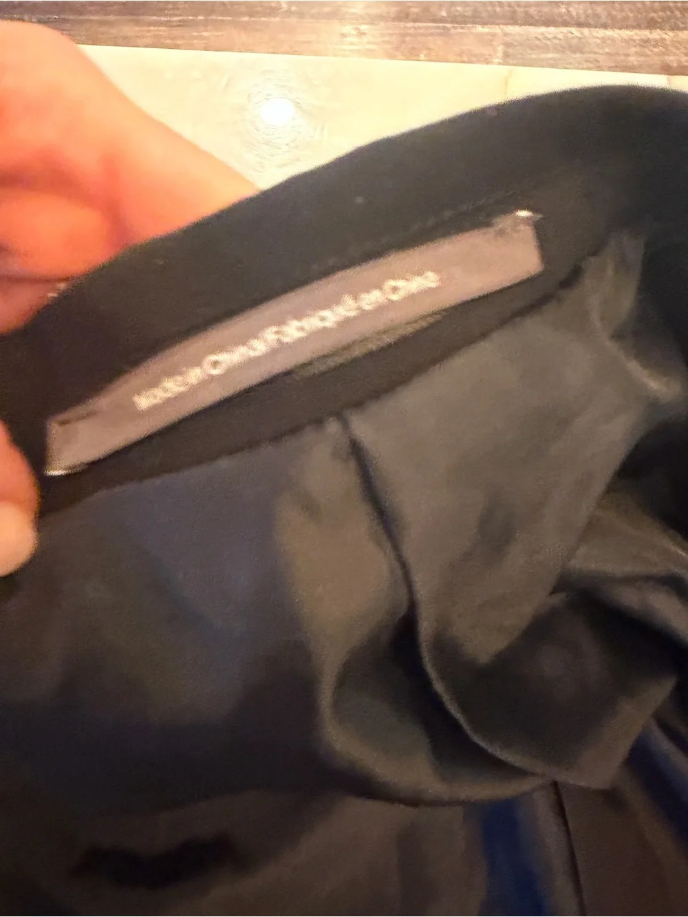 H&M Black Men's Two-Button Blazer
